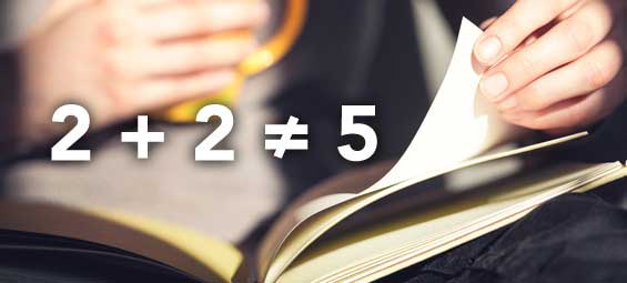 2 + 2 ≠ 5